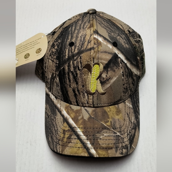 Cap America Camo Hunting Hat Cap Men's One Size Tan/Brown - Picture 3 of 9